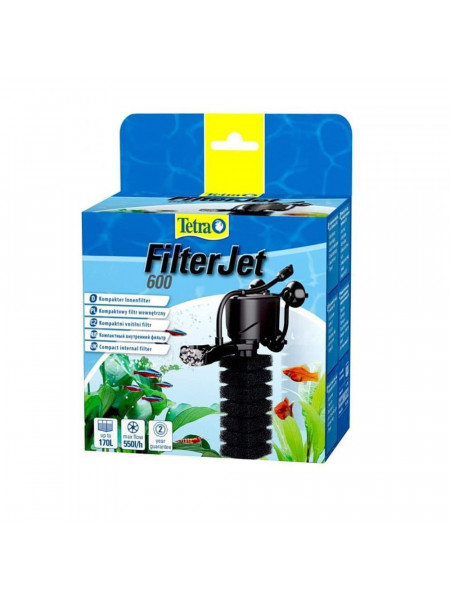 Tetra FilterJet 600 компактный для аквариумов 120-170л, 550л/ч, 6Вт, фильтр внутренний.