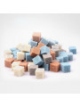 Наполнитель  4D  DODOFLY MIX-MAGICCUBE для биологической фильтрации воды, кубики 10 мм, 5 л, цветные