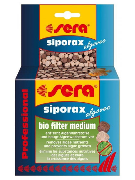 Sera siporax algovec Professional 210 г (~ 0,5 л) - специальный наполнитель для подавления роста водорослей
