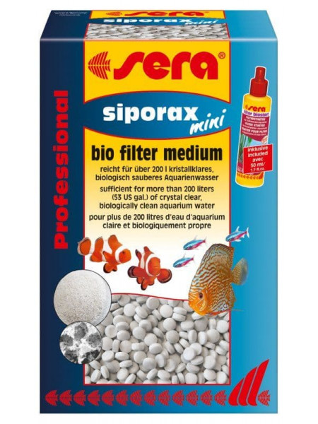 Sera Siporax mini 270 г (0,6 л) Наполнитель биологический