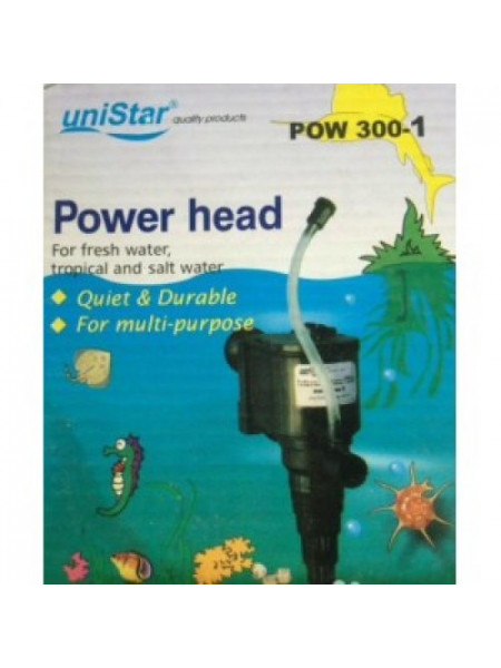 RESUN Помпа POW 300-1 500л/ч; 8w; 50-120л; h=0,7m