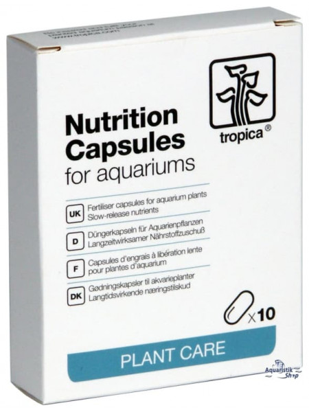 Tropica Nutrition Capsules, удобрение в капсулах