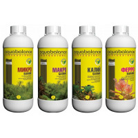 AQUABALANCE PROFESSIONAL набор МАКРО+, МИКРО+, ЖЕЛЕЗО+, КАЛИЙ+ 4x1л AQUABALANCE PROFESSIONAL набор МАКРО+, МИКРО+, ЖЕЛЕЗО+, КАЛИЙ+ 4x1л