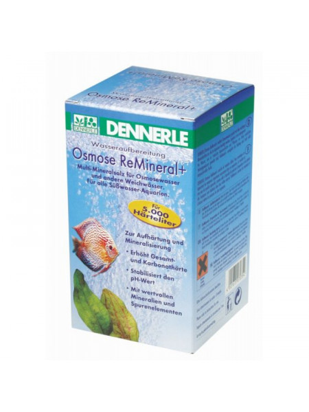 Dennerle Osmose ReMineral+ Добавка минералов для осмотической воды, 250г
