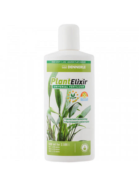 Dennerle Plant Elixir 500 мл - Универсальное удобрение для всех аквариумных растений